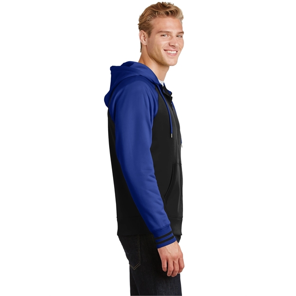 Sport-Tek Sport-Wick Varsity Fleece Full-Zip Hooded Jacket.... from ASI 84863 SanMar