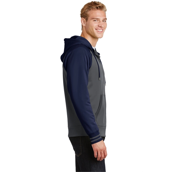 Sport-Tek Sport-Wick Varsity Fleece Full-Zip Hooded Jacket.... from ASI 84863 SanMar