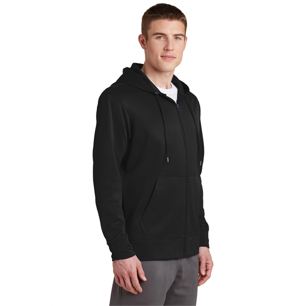 Sport-Tek Sport-Wick Fleece Full-Zip Hooded Jacket.... from ASI 84863 SanMar