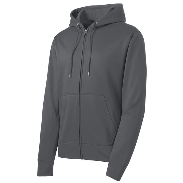 Sport-Tek Sport-Wick Fleece Full-Zip Hooded Jacket.... from ASI 84863 SanMar