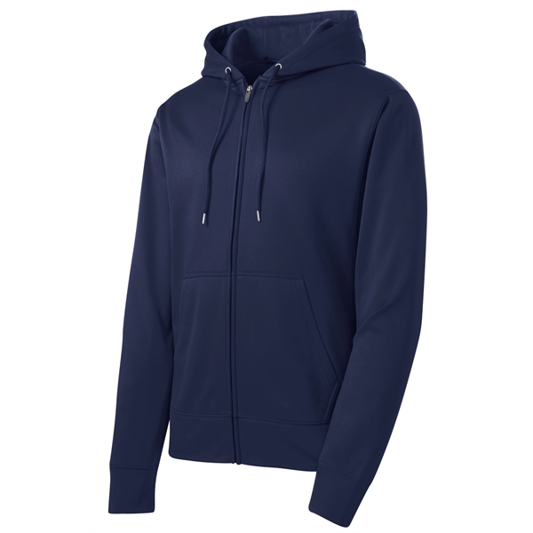 Sport-Tek Sport-Wick Fleece Full-Zip Hooded Jacket.... from ASI 84863 SanMar