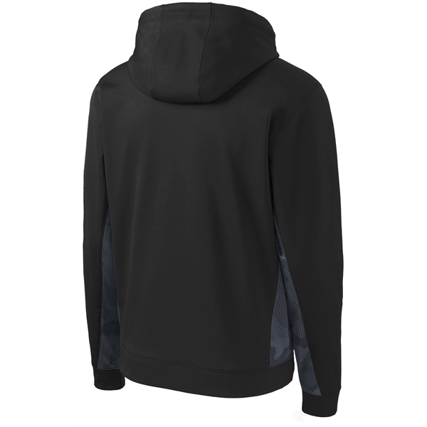 Sport-Tek Sport-Wick CamoHex Fleece Colorblock Hooded Pul...... from ASI 84863 SanMar