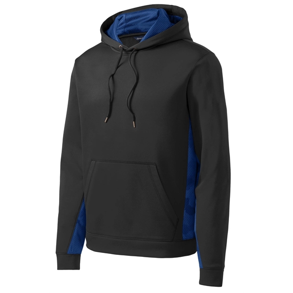 Sport-Tek Sport-Wick CamoHex Fleece Colorblock Hooded Pul...... from ASI 84863 SanMar