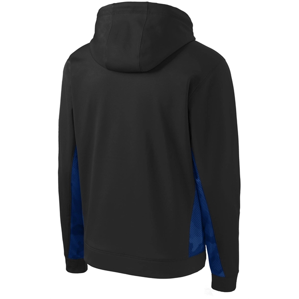 Sport-Tek Sport-Wick CamoHex Fleece Colorblock Hooded Pul...... from ASI 84863 SanMar