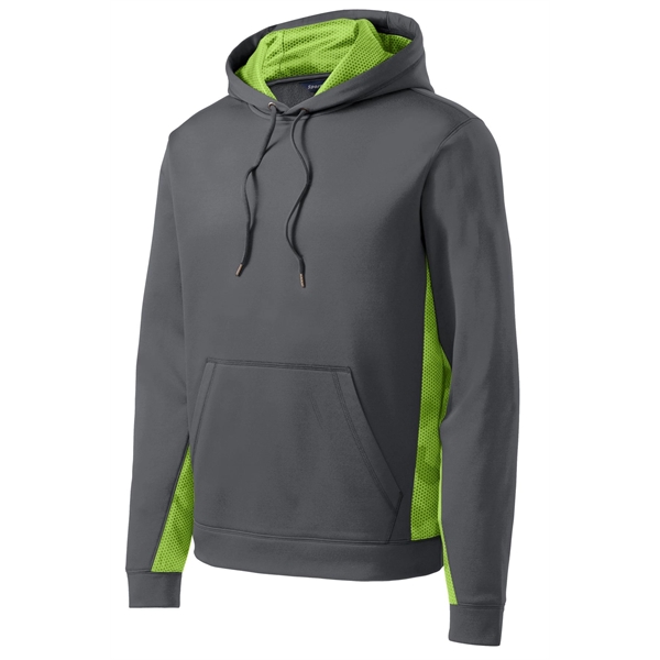 Sport-Tek Sport-Wick CamoHex Fleece Colorblock Hooded Pul...... from ASI 84863 SanMar