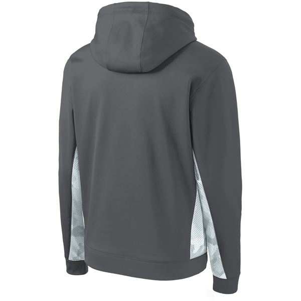 Sport-Tek Sport-Wick CamoHex Fleece Colorblock Hooded Pul...... from ASI 84863 SanMar