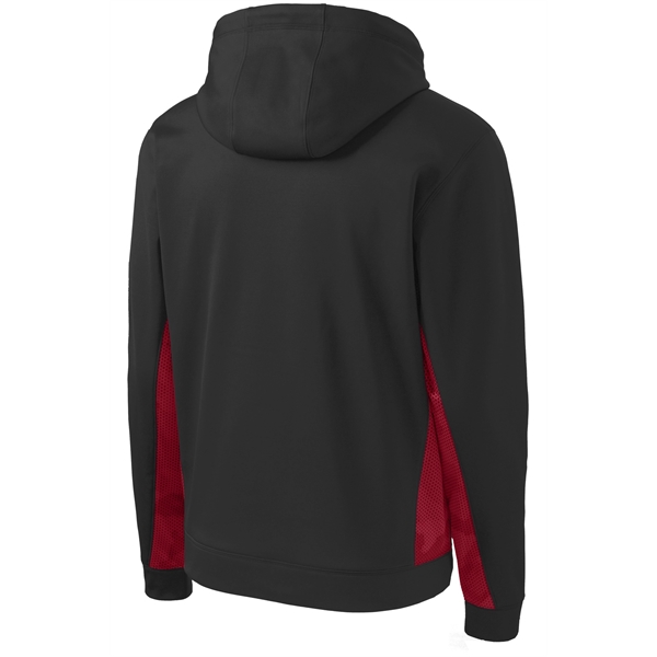 Sport-Tek Sport-Wick CamoHex Fleece Colorblock Hooded Pul...... from ASI 84863 SanMar