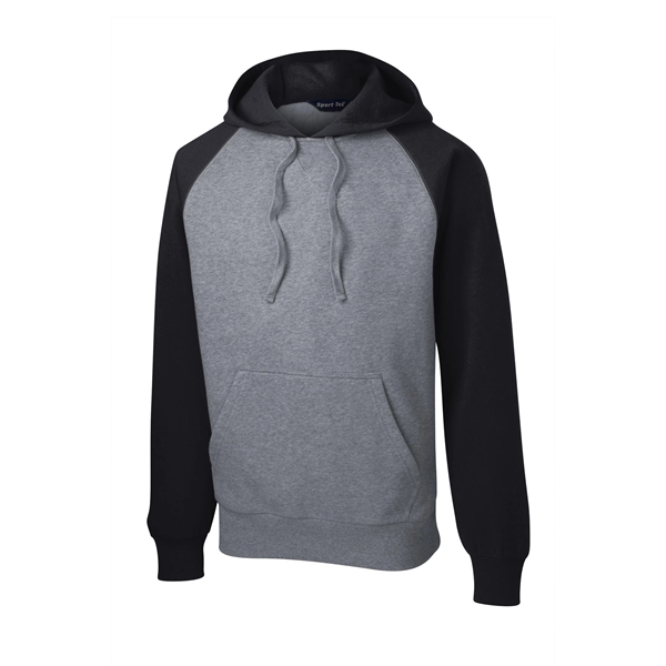 Sport-Tek Raglan Colorblock Pullover Hooded Sweatshirt.... from ASI 84863 SanMar