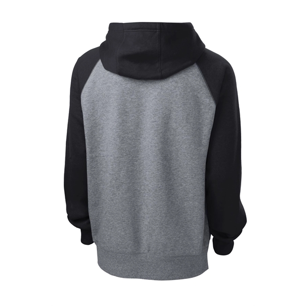 Sport-Tek Raglan Colorblock Pullover Hooded Sweatshirt.... from ASI 84863 SanMar