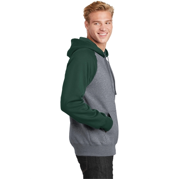 Sport-Tek Raglan Colorblock Pullover Hooded Sweatshirt.... from ASI 84863 SanMar
