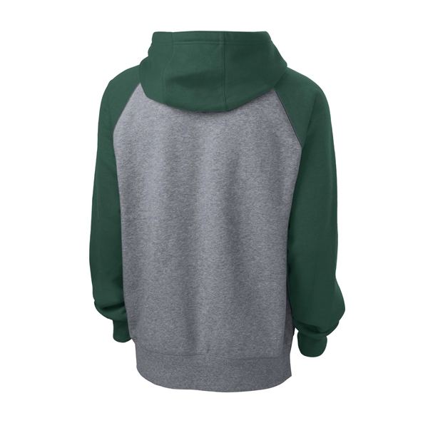 Sport-Tek Raglan Colorblock Pullover Hooded Sweatshirt.... from ASI 84863 SanMar