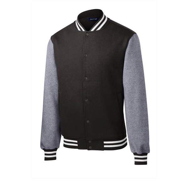 Sport-Tek Fleece Letterman Jacket.... from ASI 84863 SanMar