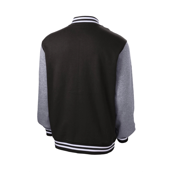 Sport-Tek Fleece Letterman Jacket.... from ASI 84863 SanMar
