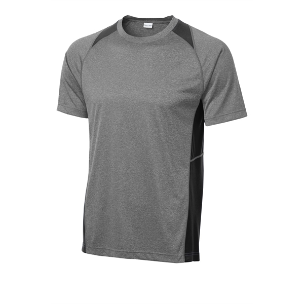 Sport-Tek Heather Colorblock Contender Tee.... from ASI 84863 SanMar