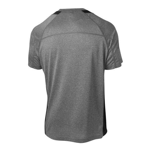 Sport-Tek Heather Colorblock Contender Tee.... from ASI 84863 SanMar
