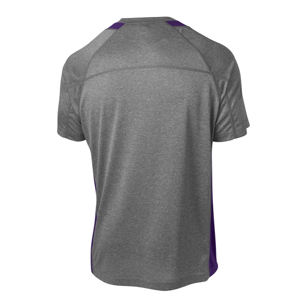 Sport-Tek Heather Colorblock Contender Tee.... from ASI 84863 SanMar