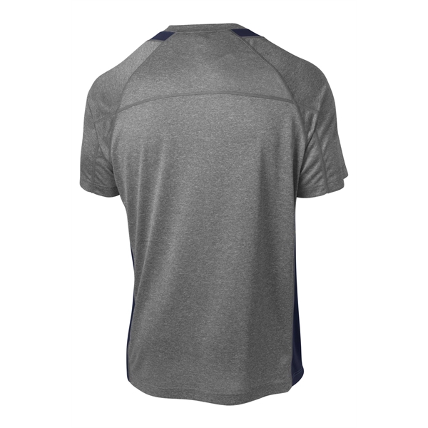 Sport-Tek Heather Colorblock Contender Tee.... from ASI 84863 SanMar