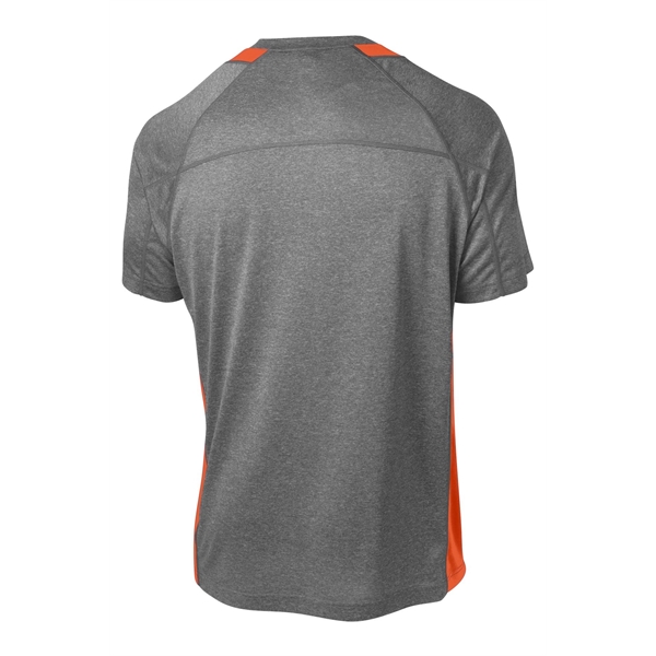 Sport-Tek Heather Colorblock Contender Tee.... from ASI 84863 SanMar