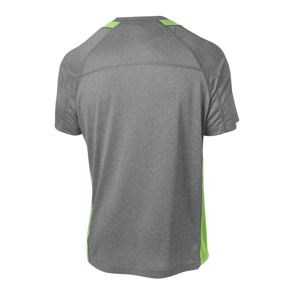 Sport-Tek Heather Colorblock Contender Tee.... from ASI 84863 SanMar