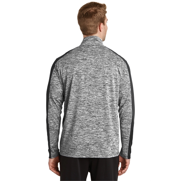 Sport-Tek PosiCharge Electric Heather Colorblock 1/4-Zip ...... from ASI 84863 SanMar