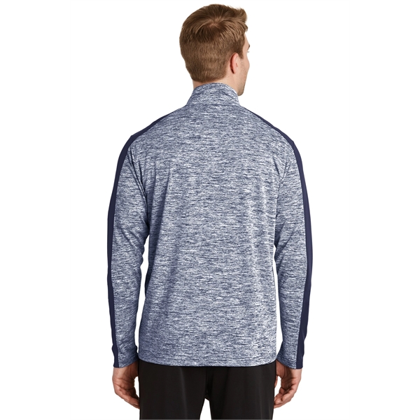 Sport-Tek PosiCharge Electric Heather Colorblock 1/4-Zip ...... from ASI 84863 SanMar