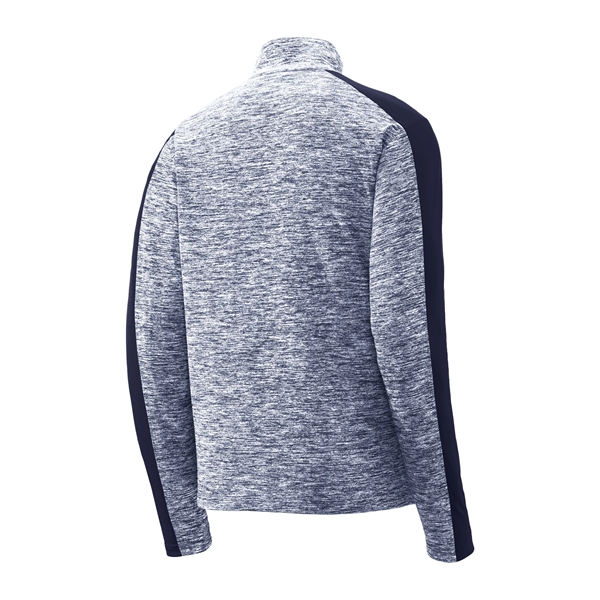 Sport-Tek PosiCharge Electric Heather Colorblock 1/4-Zip ...... from ASI 84863 SanMar