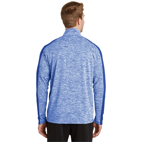 Sport-Tek PosiCharge Electric Heather Colorblock 1/4-Zip ...... from ASI 84863 SanMar