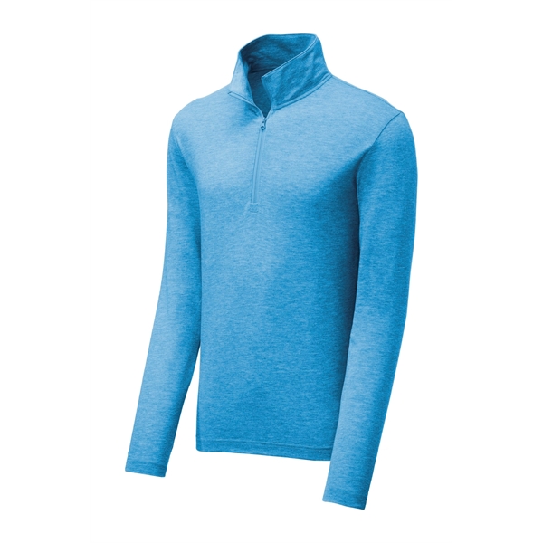 Sport-Tek PosiCharge Tri-Blend Wicking 1/4-Zip Pullover.... from ASI 84863 SanMar