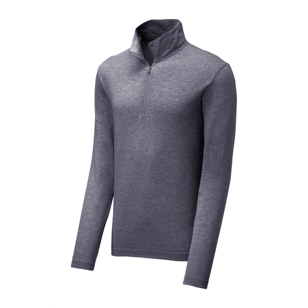Sport-Tek PosiCharge Tri-Blend Wicking 1/4-Zip Pullover.... from ASI 84863 SanMar