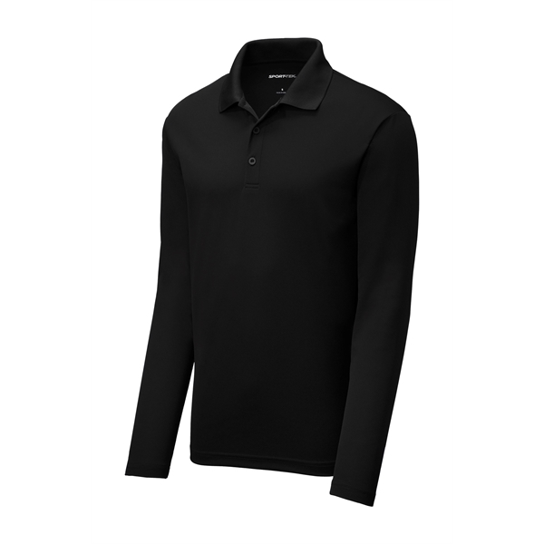 Sport-Tek PosiCharge RacerMesh Long Sleeve Polo.... from ASI 84863 SanMar