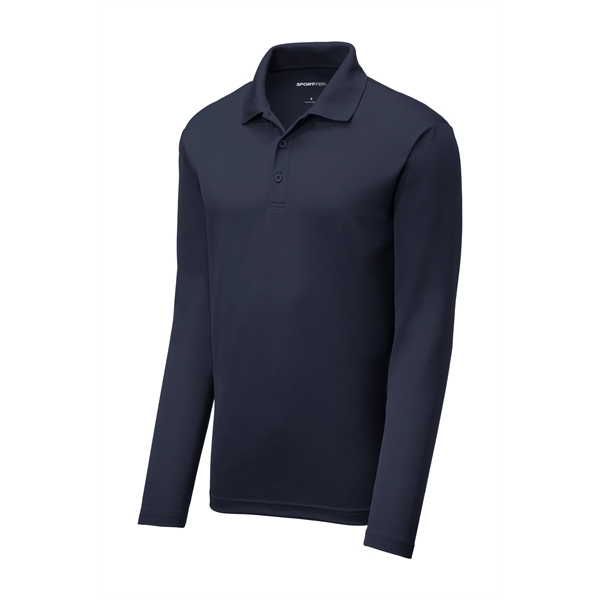 Sport-Tek PosiCharge RacerMesh Long Sleeve Polo.... from ASI 84863 SanMar