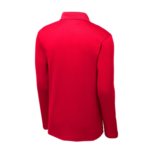Sport-Tek PosiCharge RacerMesh Long Sleeve Polo.... from ASI 84863 SanMar