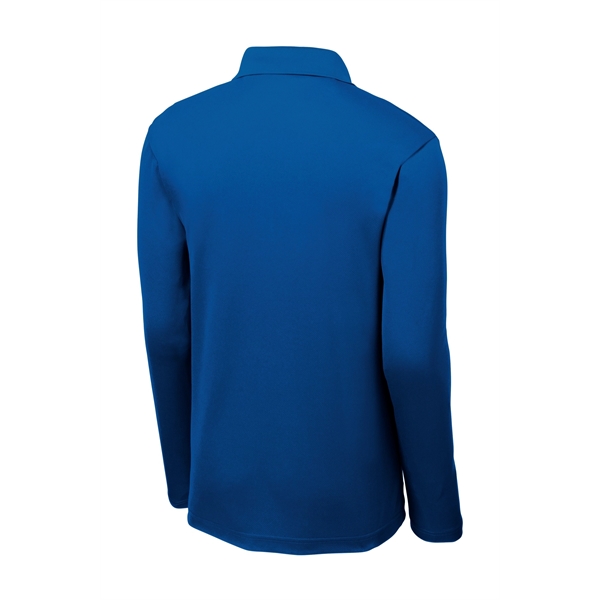 Sport-Tek PosiCharge RacerMesh Long Sleeve Polo.... from ASI 84863 SanMar