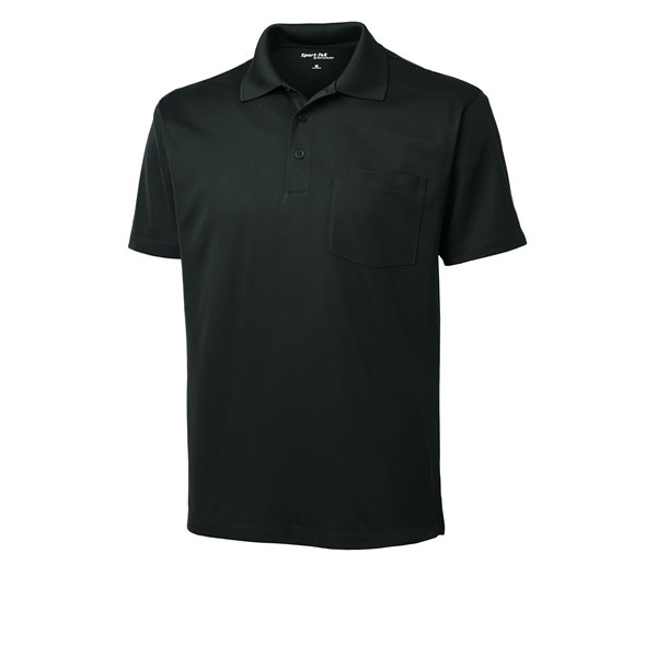 Sport-Tek Micropique Sport-Wick Pocket Polo.... from ASI 84863 SanMar