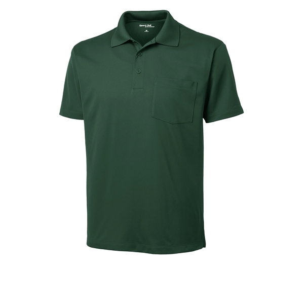 Sport-Tek Micropique Sport-Wick Pocket Polo.... from ASI 84863 SanMar