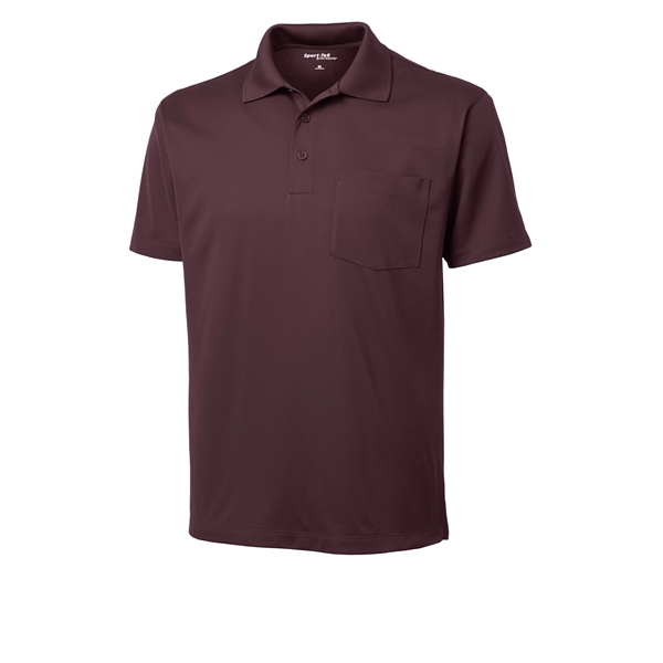 Sport-Tek Micropique Sport-Wick Pocket Polo.... from ASI 84863 SanMar