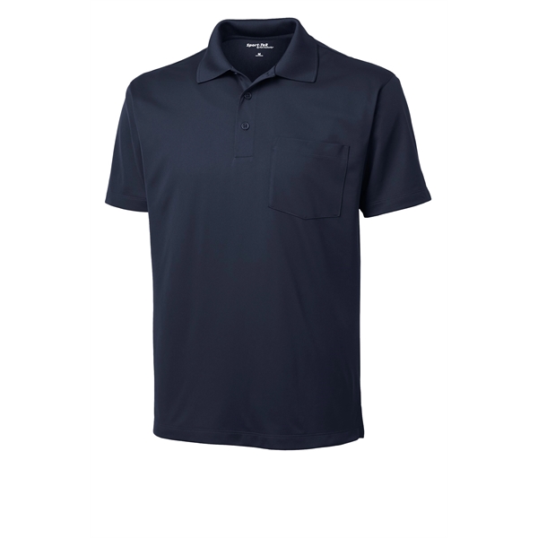 Sport-Tek Micropique Sport-Wick Pocket Polo.... from ASI 84863 SanMar