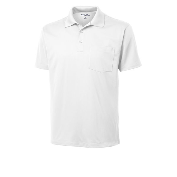 Sport-Tek Micropique Sport-Wick Pocket Polo.... from ASI 84863 SanMar
