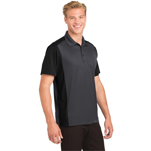 Sport-Tek Colorblock Micropique Sport-Wick Polo.... from ASI 84863 SanMar
