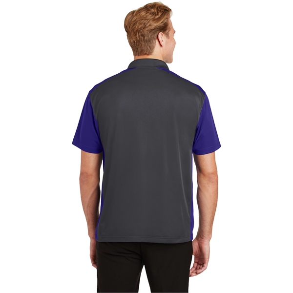 Sport-Tek Colorblock Micropique Sport-Wick Polo.... from ASI 84863 SanMar