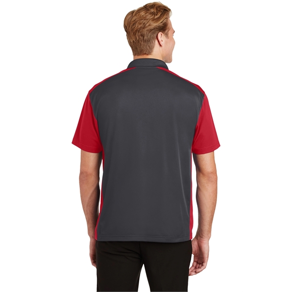 Sport-Tek Colorblock Micropique Sport-Wick Polo.... from ASI 84863 SanMar