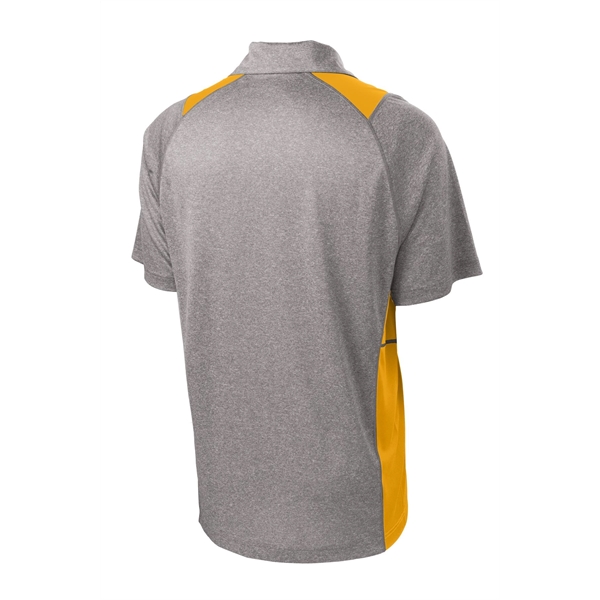 Sport-Tek Heather Colorblock Contender Polo.... from ASI 84863 SanMar
