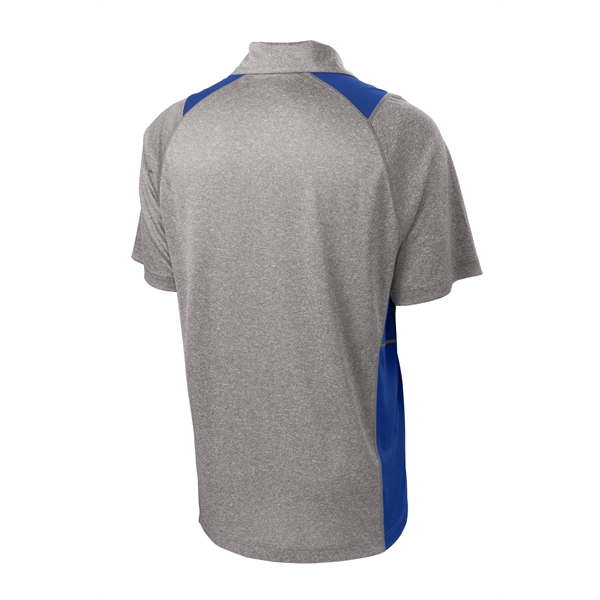 Sport-Tek Heather Colorblock Contender Polo.... from ASI 84863 SanMar