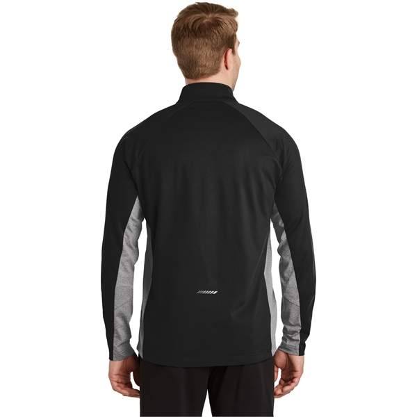 Sport-Tek Sport-Wick Stretch Contrast 1/2-Zip Pullover.... from ASI 84863 SanMar
