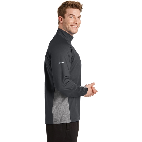 Sport-Tek Sport-Wick Stretch Contrast 1/2-Zip Pullover.... from ASI 84863 SanMar
