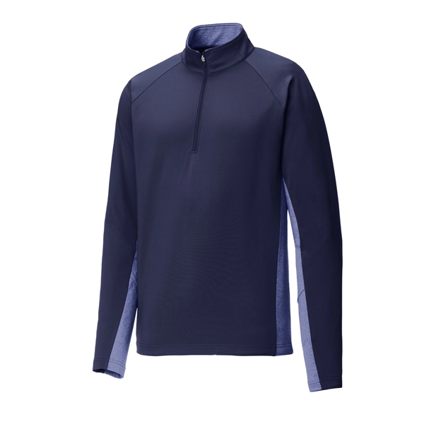 Sport-Tek Sport-Wick Stretch Contrast 1/2-Zip Pullover.... from ASI 84863 SanMar