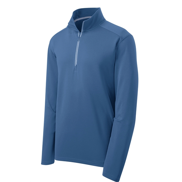 Sport-Tek Sport-Wick Textured 1/4-Zip Pullover.... from ASI 84863 SanMar