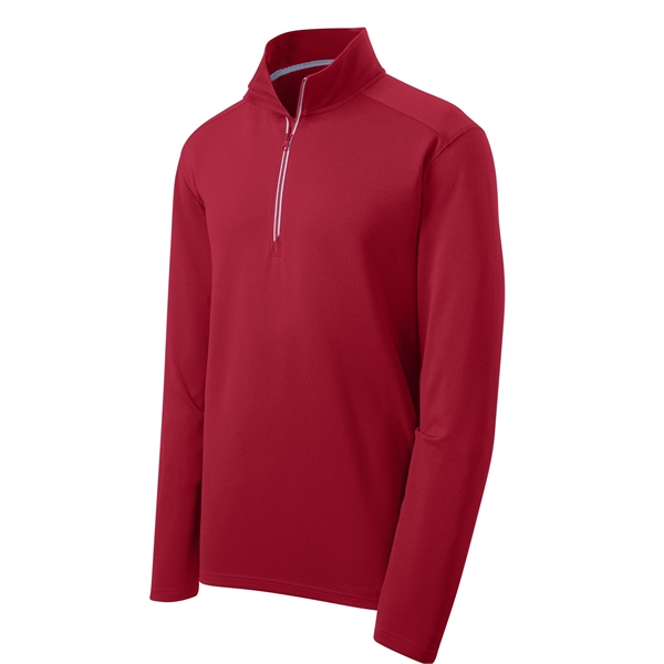 Sport-Tek Sport-Wick Textured 1/4-Zip Pullover.... from ASI 84863 SanMar