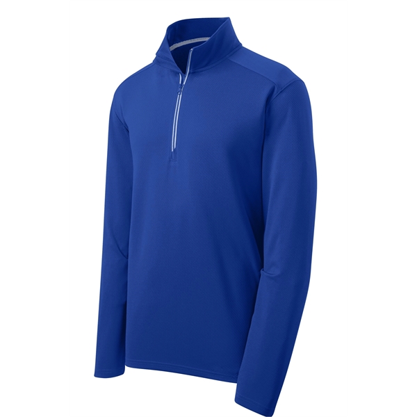 Sport-Tek Sport-Wick Textured 1/4-Zip Pullover.... from ASI 84863 SanMar