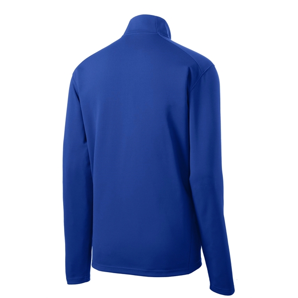 Sport-Tek Sport-Wick Textured 1/4-Zip Pullover.... from ASI 84863 SanMar